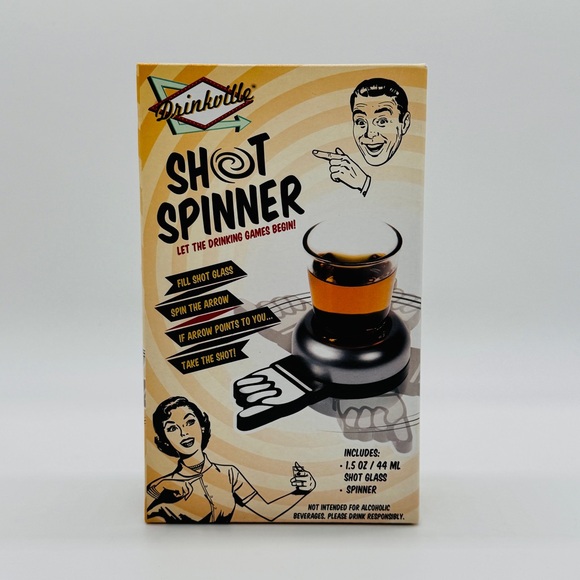 Drinkville Shot Spinner Game - Picture 1 of 6